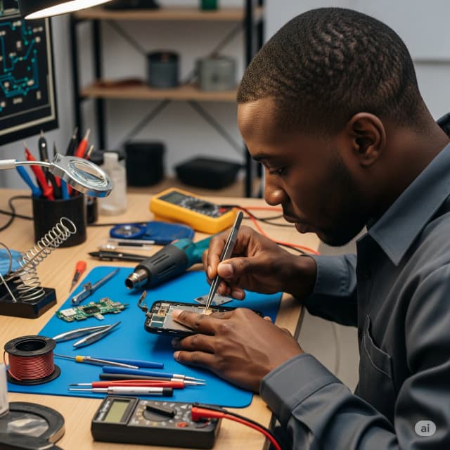 Artisan Réparateur de téléphones professionnel